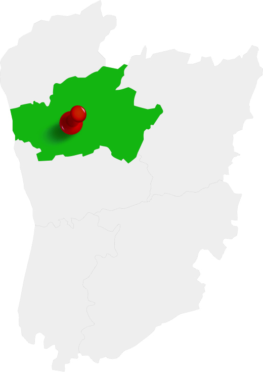 Mapa Braga